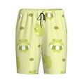 thumbnail image 4 of Naloa Cute Frog3 Men's Short Pajama Pants, Lounge Comfort Shorts with Elasticized Waistband and Side Pockets - XX-Large, 4 of 9