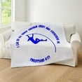 thumbnail image 5 of CafePress - POLE VAULT Throw Blanket - Soft Fleece Throw Blanket, 50"x60" for All Ages, 5 of 5