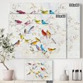 thumbnail image 2 of Designart Multi-Color Bird on Tree Canvas Wall Art, 2 of 3