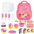 thumbnail image 1 of Ensemble d'Outils avec Perceuse Jouet 22 Pcs Ensemble d'Outils Jeu de Rôle pour Enfants Kit d'Outils avec Perceuse Marteau & Boîte de Transport pour Tout-Petits Enfants Orange, 1 of 5