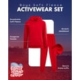 thumbnail image 2 of Coney Island Boys Sweatsuit Set - 2 Piece Soft Fleece Hoodie Sweatshirt & Cargo Sweatpants (8-16), 2 of 7