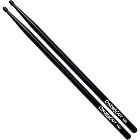 Purple Drumsticks - ChromaCast 7A Black Hickory Drumsticks