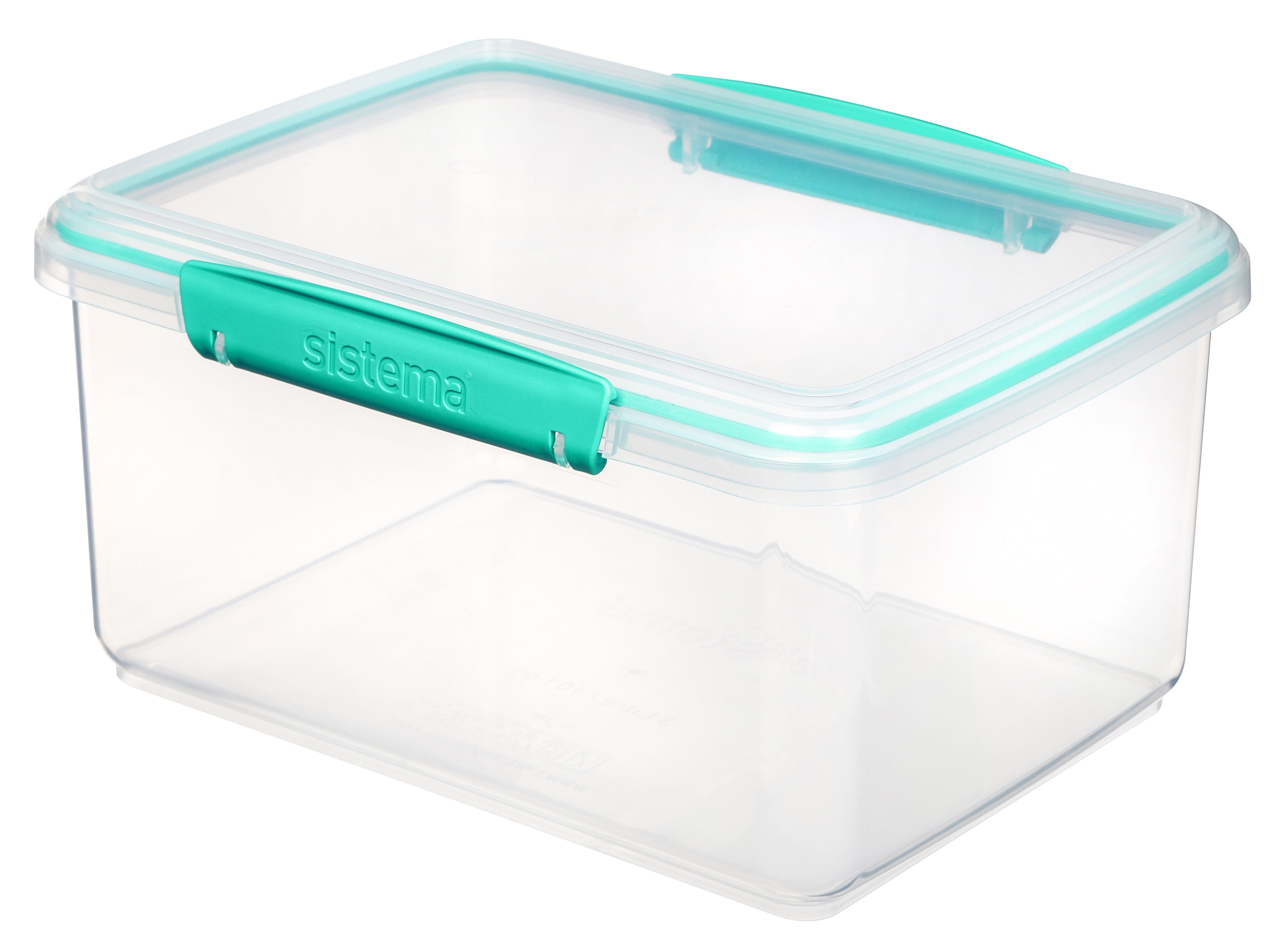 Rubbermaid 3-Pack Sistema KLIP IT Rectangle Food Storage Containers -  2159695