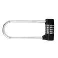 thumbnail image 4 of 5-Dial Combination Lock, Zinc Alloy U Shape Code Lock for Indoor and Outdoor Use, Cabinet Door Padlock, 4 of 7