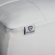 AllerEase Total Allergy Defense Mattress Pad, King - Fitted, Antimicrobial, Waterproof