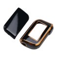 thumbnail image 2 of SPRING Minimalist Style TPU Car Key Case Covers Shell Designed For Starline A93 A63 Russian 2 Way Version Protective Gold edged Black, 2 of 9