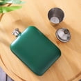 thumbnail image 6 of Jiibva 6oz Hip Flask Stainless Steel Hip Flasks for Men Women Portable Whiskey Flask Leak-Proof Pocket Flagon Hip Flask for Liquor for Climbing Camping Barbecue Party, 6 of 7