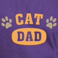 thumbnail image 3 of CafePress - Cat Dad Dark T Shirt - Men's Classic Graphic Cotton T-Shirt, 3 of 4