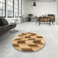 thumbnail image 3 of Ahgly Company Indoor Rectangle Patterned Red Fox Red Area Rugs, 2' x 4', 3 of 6