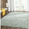 thumbnail image 2 of SAFAVIEH Valencia Christopher Damask Polyester Area Rug, Alpine/Cream, 3' x 5', 2 of 7