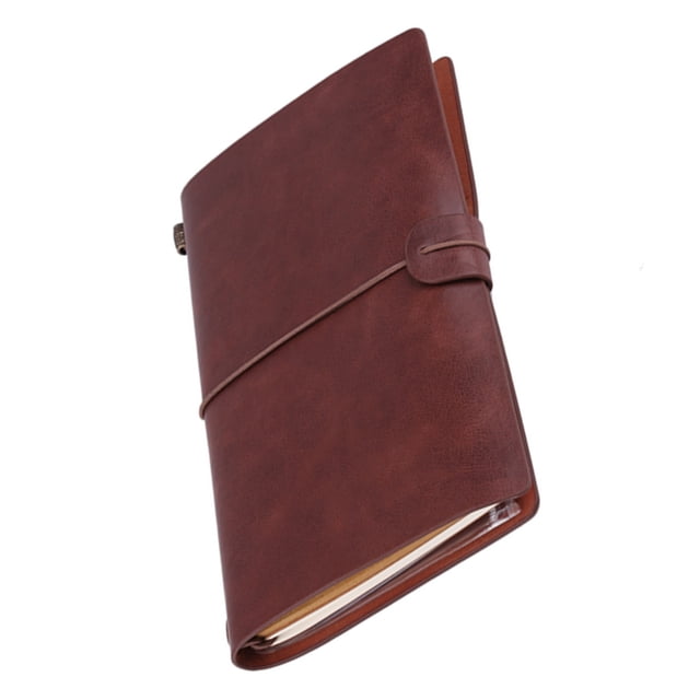 Cuaderno Vintage De Piel Sintética, Papel De , Hebilla De Correa Clásica, Diario Personalizado Para Familiares Y Amigos, 5 Colores Disponibles