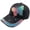 Black, variant on Hsqqdc Rhinestones Butterfly Baseball Cap, Bling Adjustable Sun Hat for Outdoor Sport