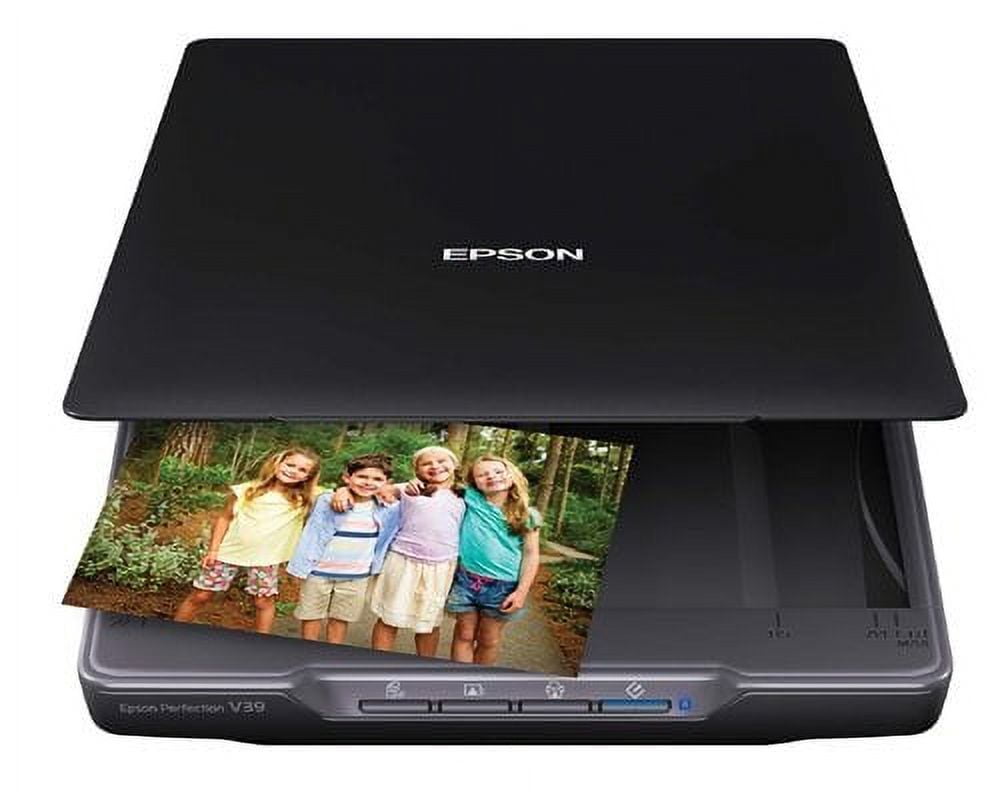Epson Perfection V39 Color Photo and Document Scanner, 4800 x 4800