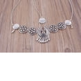 thumbnail image 4 of Kiplyki Women Bohemian Ethnic Style Vintage Carved Water Drop Tassel Chain Headdress, 4 of 8