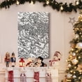 thumbnail image 6 of Snowboard Santa- Gallery Wrapped Canvas, 6 of 9