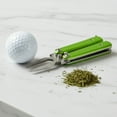thumbnail image 5 of Turf Divot with Foldable Pivots & Grooves Golf Putting Green Fork for Balls Maintenance Tool, 5 of 7