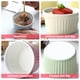 thumbnail image 5 of Lieonvis 4 oz Ramekins para Hornear con Bandeja de Bambú, Plato de Soufflé de Cerámica, Apto para Horno, Juego de 5, Salsa de Porcelana Bowls para Pudín, Crema Brulée, Soufflé, Salsa para Servir, Natillas, Helado, 5 of 8