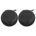 thumbnail image 1 of MasteelfCA 2pcs Durable Round Watch Case Portable Round Watch Storage Box for Travel, 1 of 7