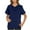 1Blue288, variant on Women'S T Shirts Work Tunic Pocket V Neck Healthcare Service Industry Staff Durable Easy Care Short Sleeve Solid Color Fashionable Cozy Outdoor Activities Tee
