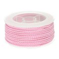thumbnail image 1 of Nylon Hilo Cordel Rebordear Cordón 2mm Extrafuerte Trenzado Nylon Artesanía Cuerda para Pulseras Joyería Fabricación Bricolaje Artesanías 11M/36 Pies, Claro Rosa, 1 of 7