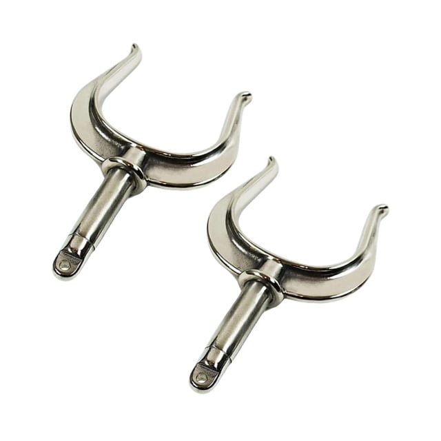 Marine City une Paire 316 en Acier Inoxydable Robuste 1-3/4 Pouces Rowlock/Oarlock