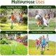thumbnail image 5 of Baby bath water toy - Sprinkler for Kids Outdoor Play, Sprinkler Toy with 6 Wiggle Tubes, Outside Backyard Lawn Toys, Splashing Fun for Over 3 Year Boys Girls, Attach to Garden Hose, Cactus, 5 of 5