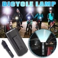 thumbnail image 1 of Vacemry 4Pcs USB Rechargeable Bike Light, LED Headlight Front Light with 6 Lighting Modes, Waterproof Bicycle Flashlight for Night Cycling Commuting Mountain Road Safety, USB Charging Tail Light, 1 of 9