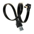 thumbnail image 3 of Right Angle USB to Mini USB Right Angle Data Cable Flexible Silicone Cord, 3 of 9