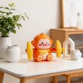 thumbnail image 3 of Créatine Singe à Remonter Interactif à Piles Animal à Remonter Adapté aux Enfants Garçons et Filles; un Excellent Cadeau d'Anniversaire et de Fête., 3 of 6