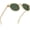 4. Grey Green Lens, variant on Polarized Sunglasses for Women: Acetate Frame, Small/Medium Size, UV400 Protection - Anti Glare CA5288