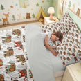 thumbnail image 4 of Erosebridal Elephant Twin Bedding for Boys Girls, Boho Paisley Bedding Comforter Set, Gray Reversible 7 Pieces, 4 of 6
