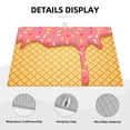 thumbnail image 4 of Bingfone Pink Ice Cream ,18" X 24"Dish Drying Mat For Kitchen Counter,Ultra Absorbent Microfiber, 4 of 9