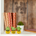 thumbnail image 5 of Sheebo Office Desk Décor Ornament Cute Green Plant Bobblehead Cactus (Happy & Smiley), 5 of 6