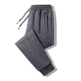 thumbnail image 2 of oqasdz Mens Sweatpants Loose Casual Pants Spring Summer Straight Leg Sports Fitness Nine Point Sweat Pants, 2 of 5