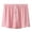 Pink, variant on Joernso Men Boxer Underwear Elastic Waist Mid-rise Shorts Briefs Solid Color Wide Loose Fit Button Fly Ice Silk Thin Panties
