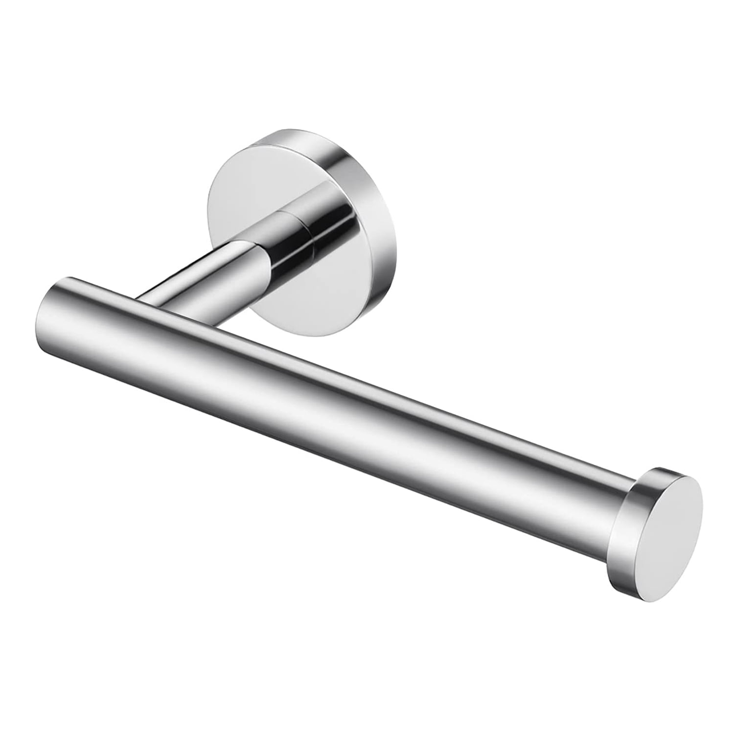 Croydex Delux Bathroom Toilet Roll Holder Wall Mounted In Shiny Chrome Finish 