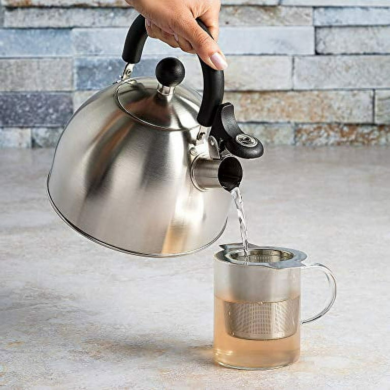 Easyworkz Whistling Stovetop Tea Kettle Food-Grade Stainless Steel