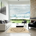 thumbnail image 7 of Ahgly Company Machine Washable Indoor Rectangle Transitional Bronze Brown Area Rugs, 3' x 5', 7 of 7