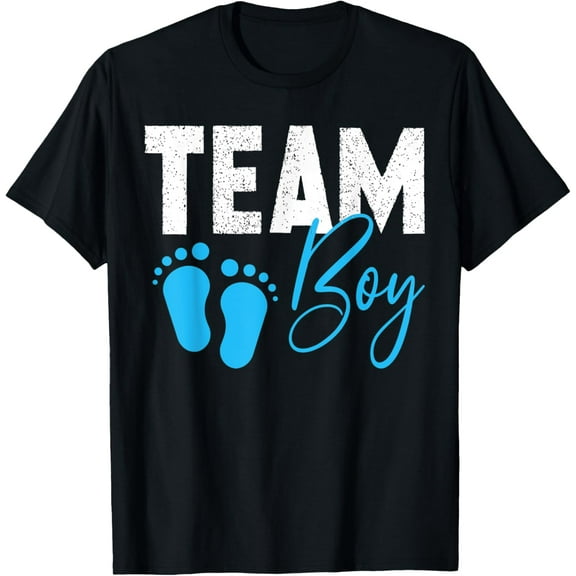 Gender Reveal Team Boy Blue T-Shirt