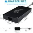 thumbnail image 4 of 19.5V 12.3A 240W 7.4mm*5.0mm Laptop AC Adapter Charger for Dell PA-9EFHMD4 GA240PE1-00 PA9E PA-9E ADP-240AB B TB15 TB16 PA-9 MFK9 5505 5500 7510 7500 3590 3779 7590 5590 7790 7588 7520 3579 AP11, 4 of 6