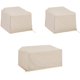 thumbnail image 1 of Juego de fundas para muebles Crosley, impermeables, color canela, 3 piezas, 1 of 5