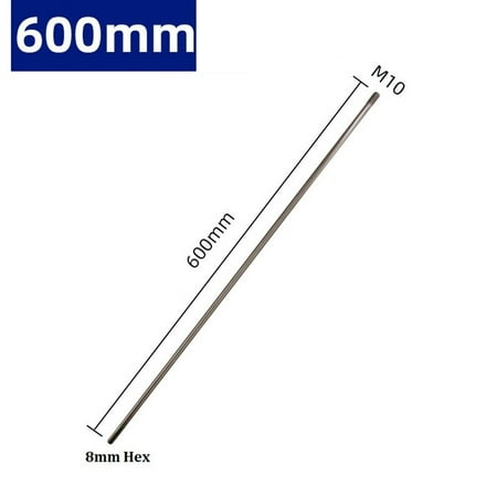 

M10 Deep Hole Drilling Extension Connect Rod Hex Extention Holder 300-600mm