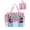 Pink(Upgraded), variant on LARGE Mesh Beach Bag , Sand-Falls-Through Toy Mesh Tote Bags for Picnic Travel with Waterproof Liner Pocket, Heavy-Duty Shoulder Strap, Family Pool/Beach Essentials(Sky Blue)