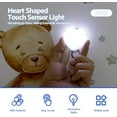 thumbnail image 5 of Yippzo Love Wallet Tote Bag Touch Sensing Light, Heart Bag Lamp with Motion Sensor, LED Automatic Glow Lights, Rechargeable Mini Flashlight, 5 of 8