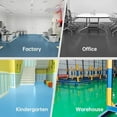thumbnail image 2 of Vansen Floor Paint, Vansen Epoxy Floor Paint, Epoxy Colored Sand Self-Leveling Cement Floors Coating, High-Gloss Marble Effect EpoxyFloor Coating, EpoxyFloor Paints for Concrete (Blue), 2 of 5