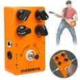 thumbnail image 4 of Guitar Overdrive Pedal, Aluminum Alloy Shell 4.4 X 2.5 X 1.3In Convenient Overdrive Pedal  For Music School For Music Club, 4 of 8