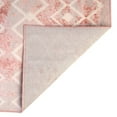 thumbnail image 7 of Unique Loom Bohemian Trellis Collection Area Rug - Gypsy (2' 7" x 12' Runner Dusty Rose/Ivory), 7 of 7