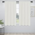 thumbnail image 1 of Cortinas Easy-Going 132x142 cm Marfil Opacas Térmicas 2 Paneles, 1 of 7