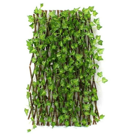Windscreen4less Artificial Leaf Faux Ivy Expandable Stretchable Privacy Fence Screen Single Sided Leaves 2 Packs Duo Combo Deal Amazon Ca Home Kitchen