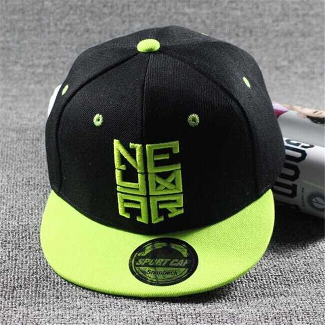 Gorra de béisbol de algodón para niños y niñas, gorro de béisbol de alta calidad, estilo Hip Hop, Snapback, tamaño ajustable Fivean unisex